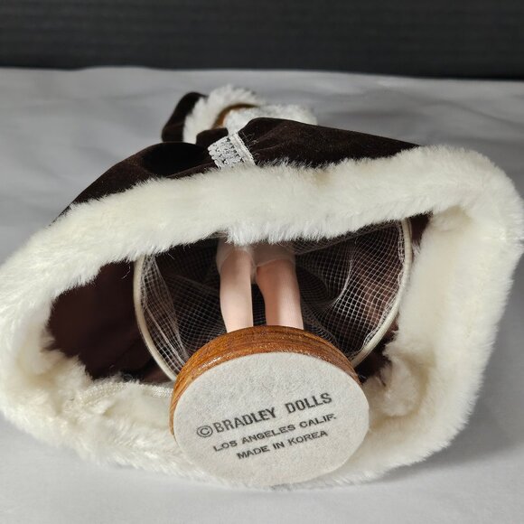 Bradley Dolls Darlin Of The Month Miss January Vintage Big Eyed Doll. SD 665 - Picture 6 of 8